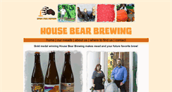 Desktop Screenshot of housebearbrewing.com